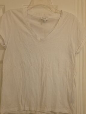 Reiss V-Neck Women’s White Tee